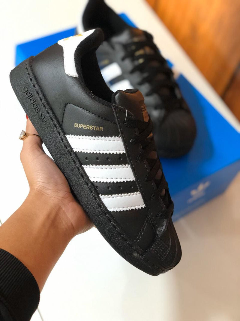 Adidas Superstar Preto/Branco