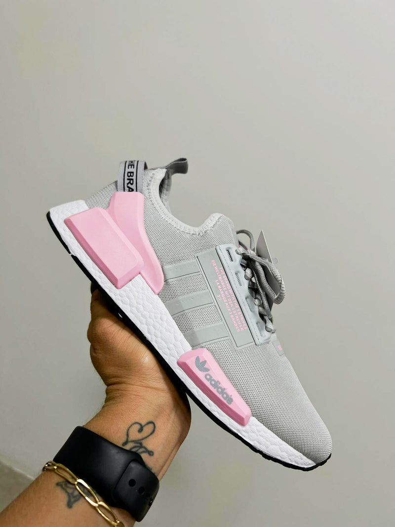 Adidas NMD R1 V2 Cinza/Rosa